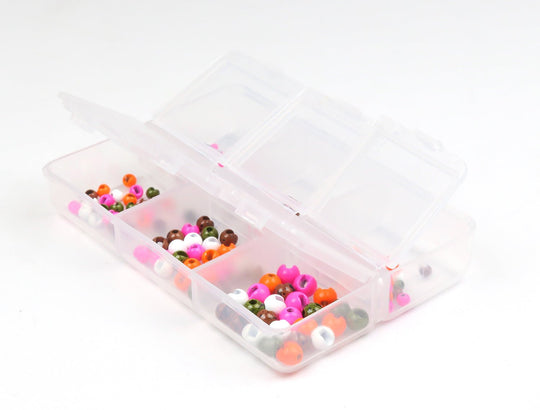 Hareline Slotted Tungsten Bead 150 Piece Assortment | Tailwaters Fly Fishing