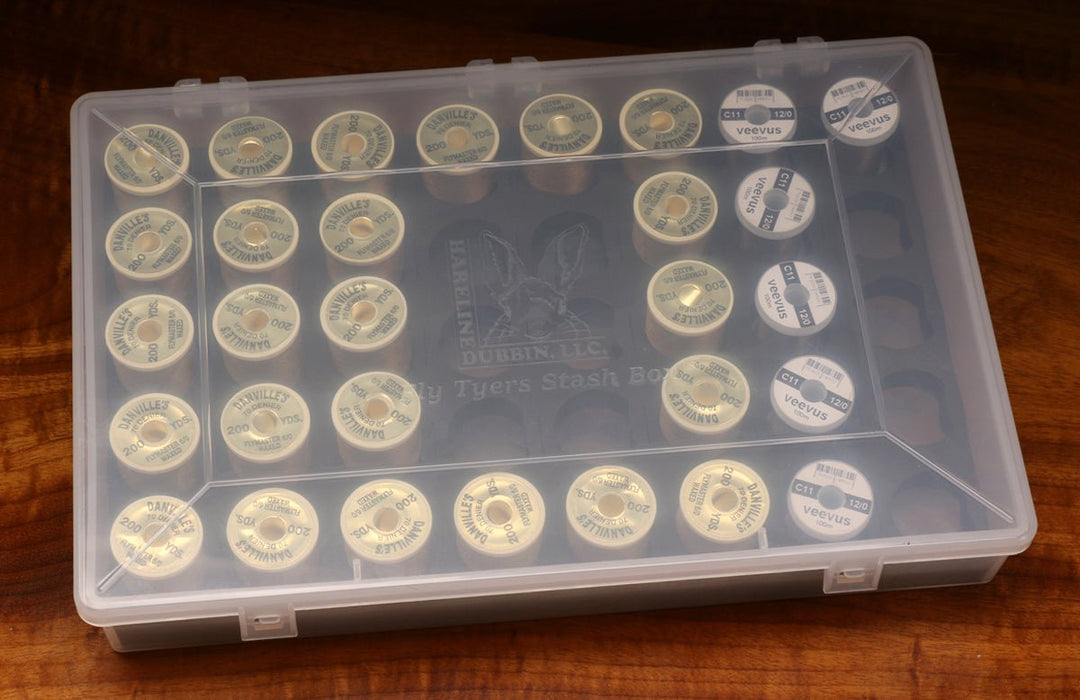 Hareline Fly Tyers Thread / Spool Stash Box
