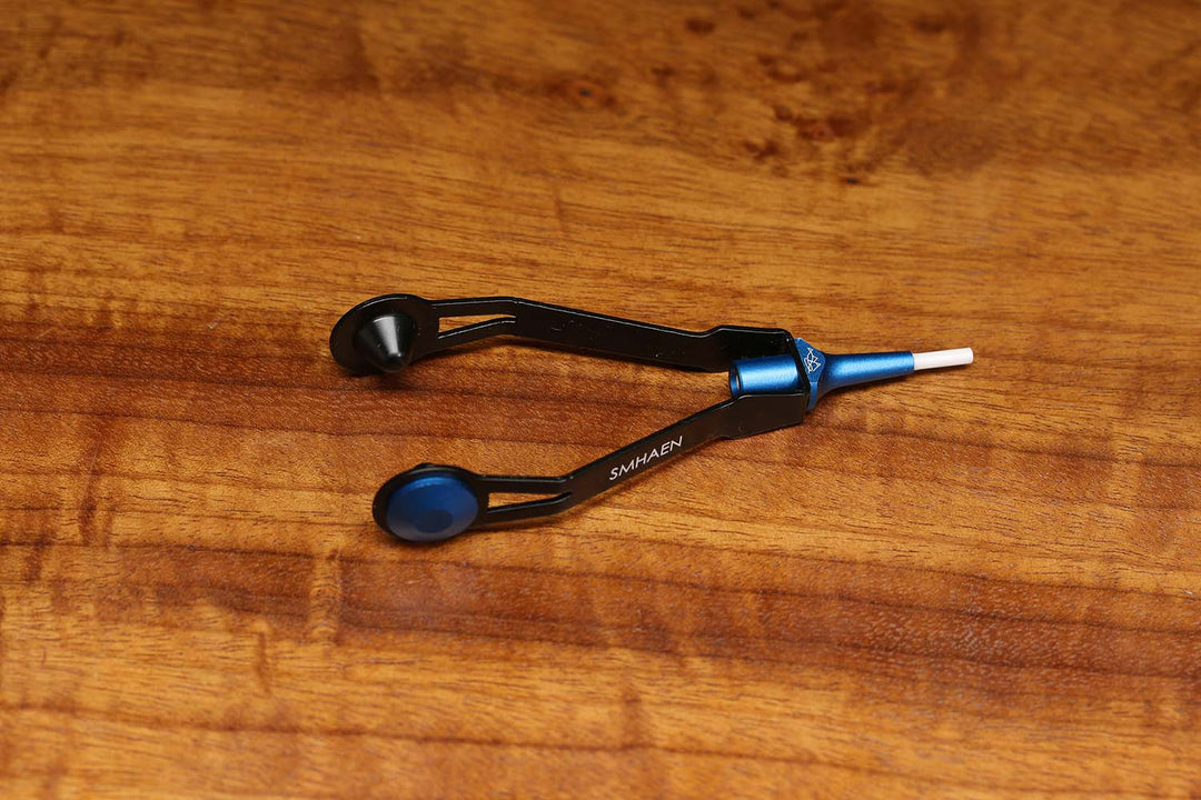 Hareline Smhaen Classic Bobbin Holder MIDGE Blue #4