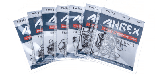 AHREX Short Nymph Hook Barbed FW562 | Tailwaters Fly Fishing