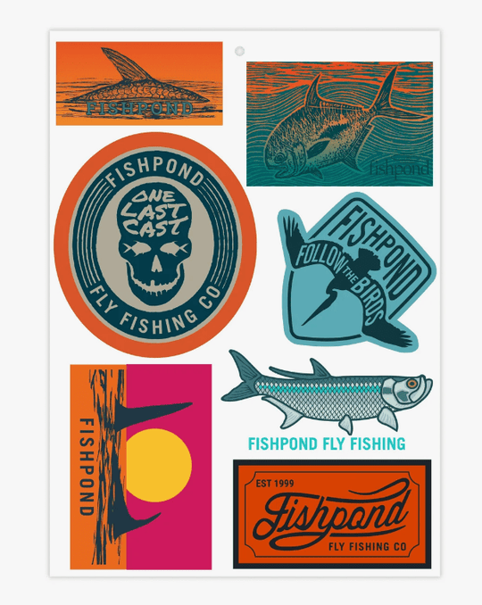 Fishpond Saltwater Sticker Kit
