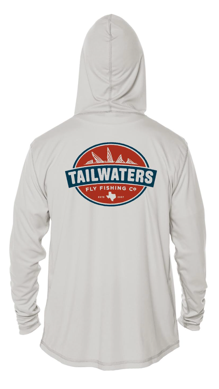 Tailwaters Fly Fishing Kids Classic Logo Sun Hoody