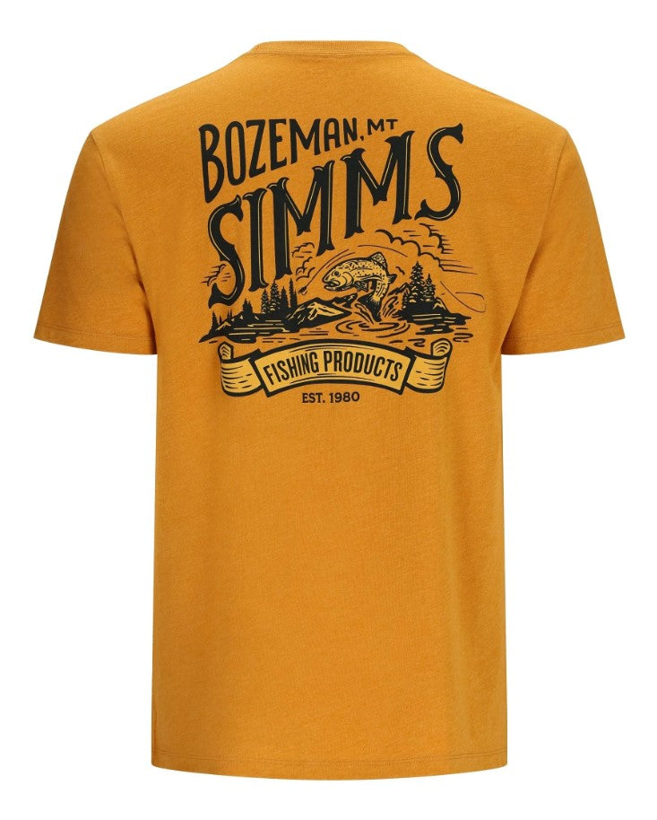 Simms Fishing M's Bozeman Scene T-Shirt - Sale | Tailwaters Fly Fishing