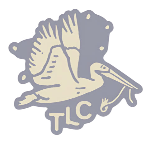Tailwaters Fly Fishing TLC Pelican Sticker | Tailwaters Fly Fishing