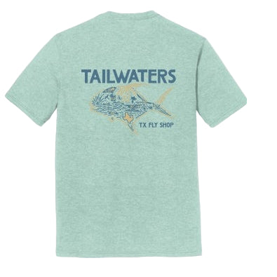 Tailwaters Fly Fishing Worldwide Permit T-Shirt | Tailwaters Fly Fishing