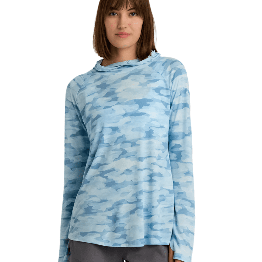 Free Fly Apparel Women's Bamboo Lightweight Hoodie II | Tailwaters Fly Fishing