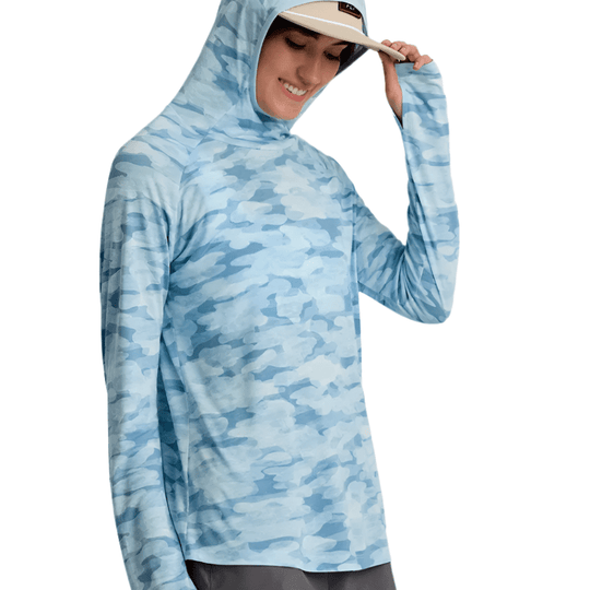 Free Fly Apparel Women's Bamboo Lightweight Hoodie II | Tailwaters Fly Fishing