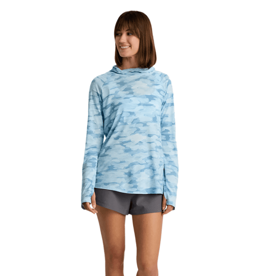 Free Fly Apparel Women's Bamboo Lightweight Hoodie II | Tailwaters Fly Fishing