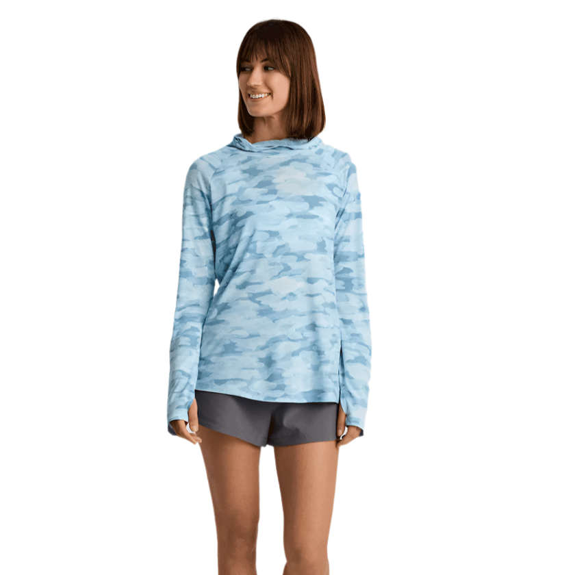 Free Fly Apparel Women's Bamboo Lightweight Hoodie II | Tailwaters Fly Fishing
