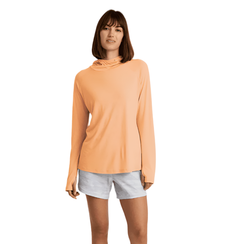 Free Fly Apparel Women's Bamboo Lightweight Hoodie II | Tailwaters Fly Fishing