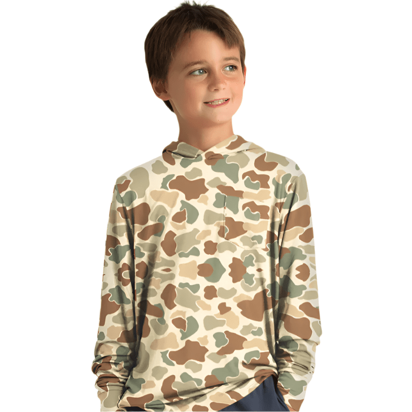 Free Fly Apparel Youth Bamboo Shade Hoodie | Tailwaters Fly Fishing