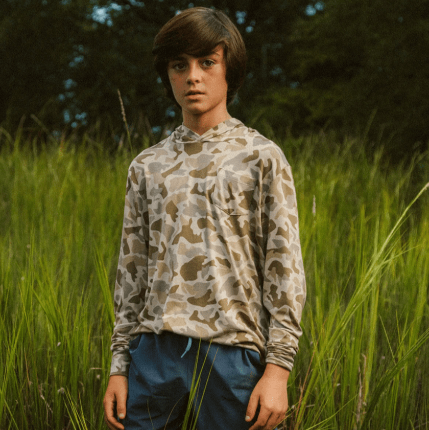 Free Fly Apparel Youth Bamboo Shade Hoodie | Tailwaters Fly Fishing