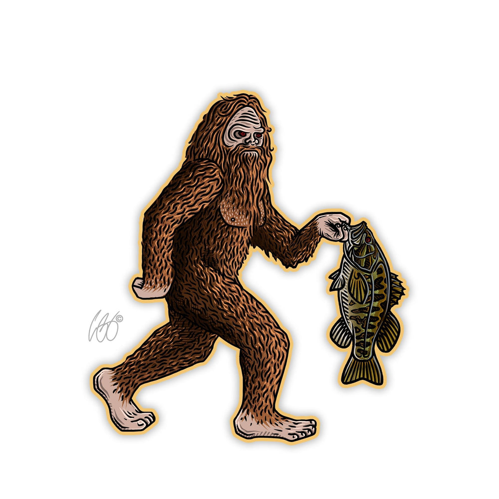 Casey Underwood Smallmouth Decal | Tailwaters Fly Fishing