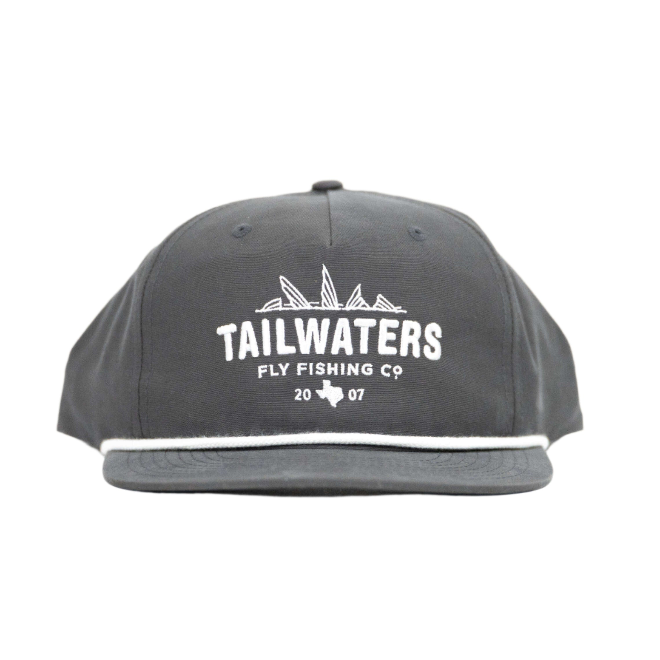 Tailwaters Fly Fishing Tails Logo Embroidered Roper Hat | Tailwaters Fly Fishing