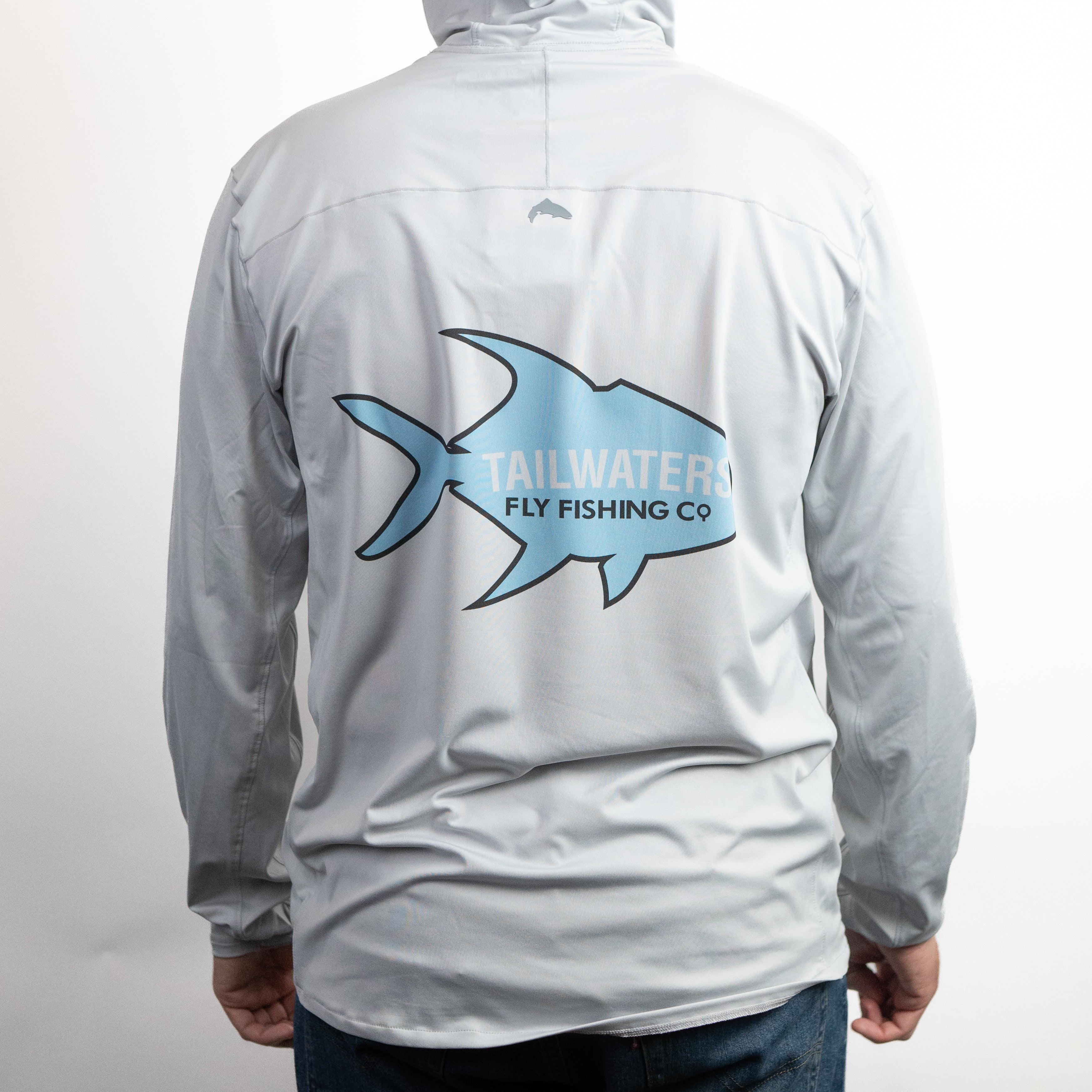 Tailwaters Fly Fishing Simms Permit Logo SolarFlex Hoody