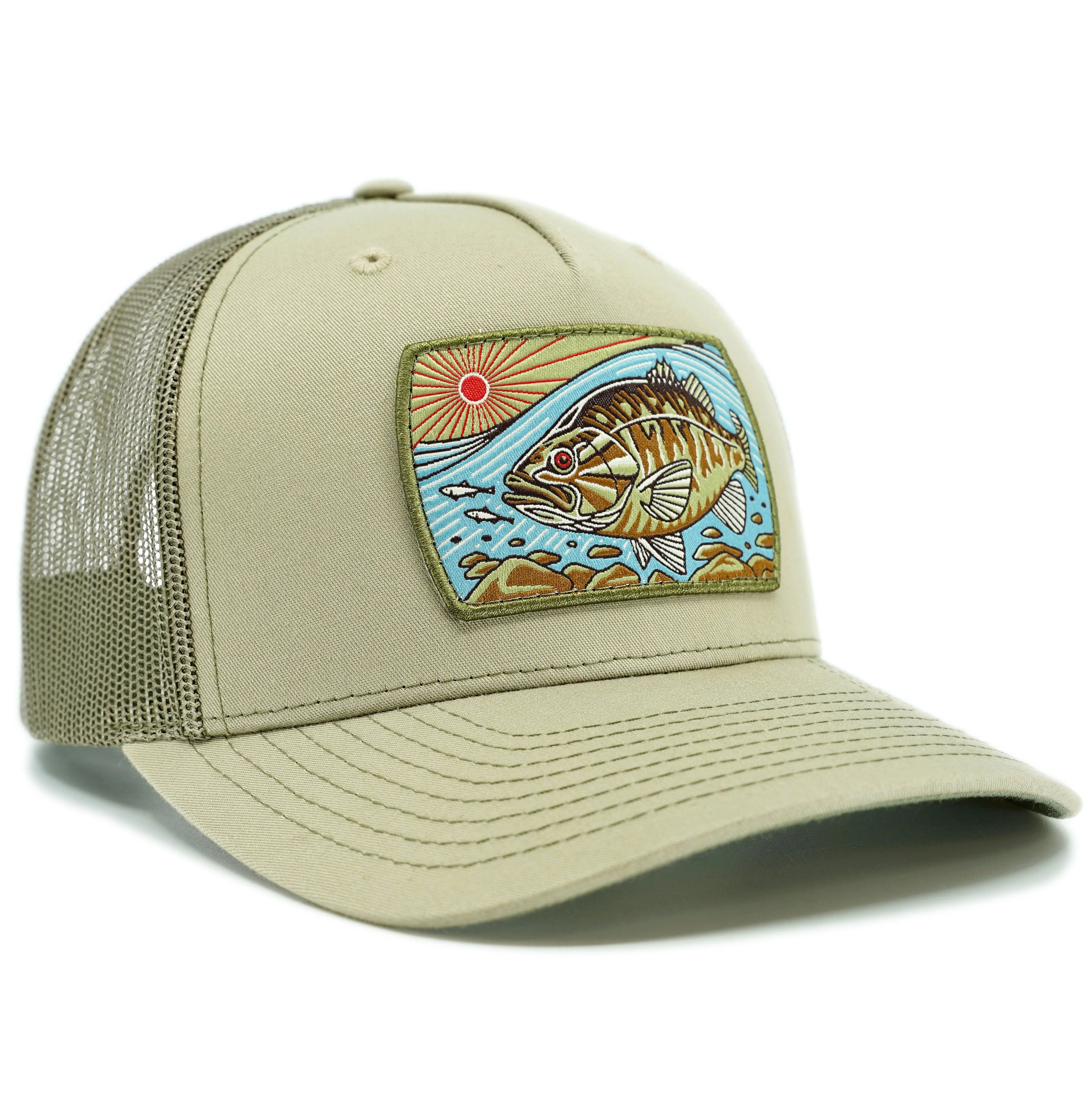 Casey Underwood Sunrise Smallmouth Trucker Hat | Tailwaters Fly Fishing
