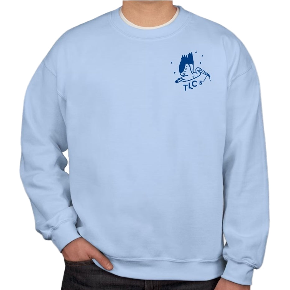 Tailwaters Ladies Club Fence Crewneck Sweatshirt | Tailwaters Fly Fishing