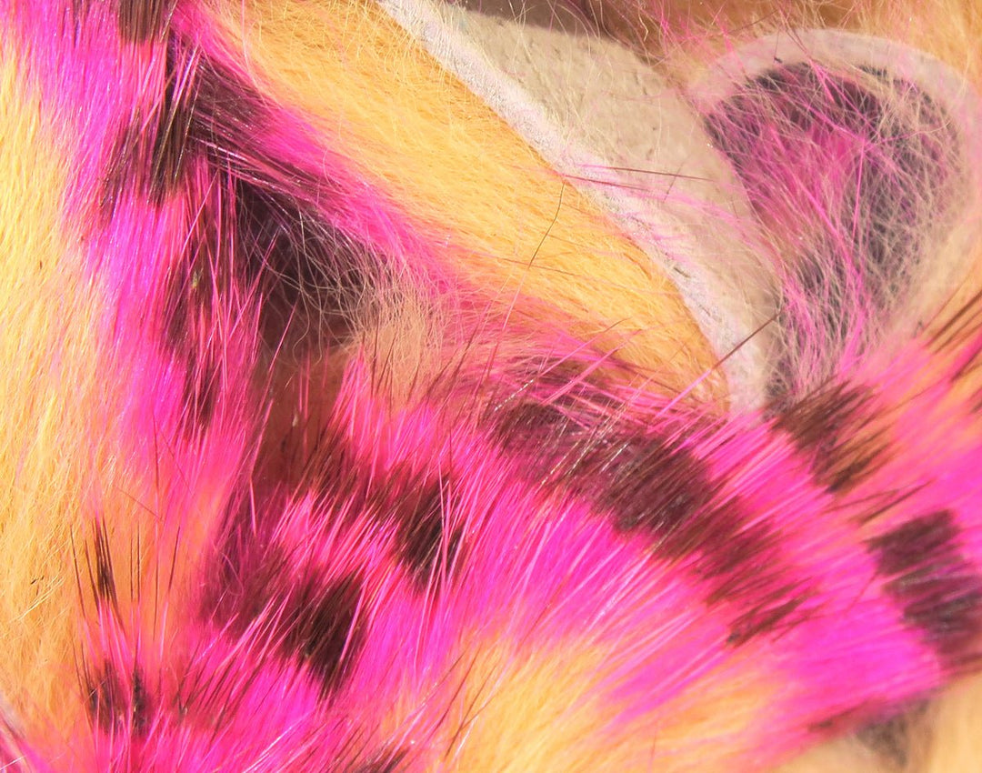 Hareline Magnum Tiger Barred Rabbit Strips | Tailwaters Fly Fishing