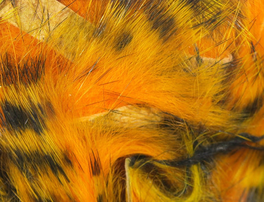 Hareline Magnum Tiger Barred Rabbit Strips | Tailwaters Fly Fishing