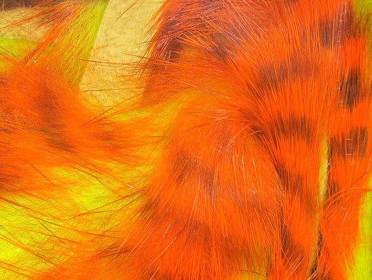 Hareline Magnum Tiger Barred Rabbit Strips | Tailwaters Fly Fishing