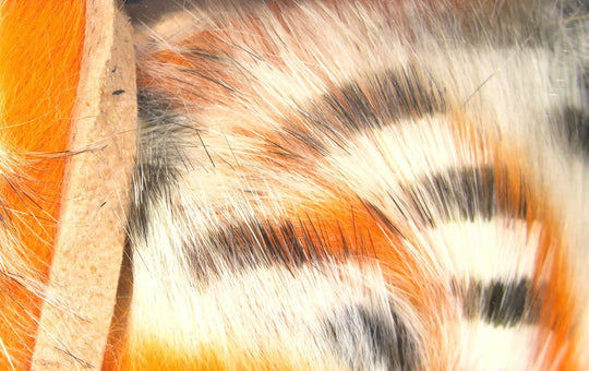 Hareline Tiger Barred Rabbit Strips | Tailwaters Fly Fishing