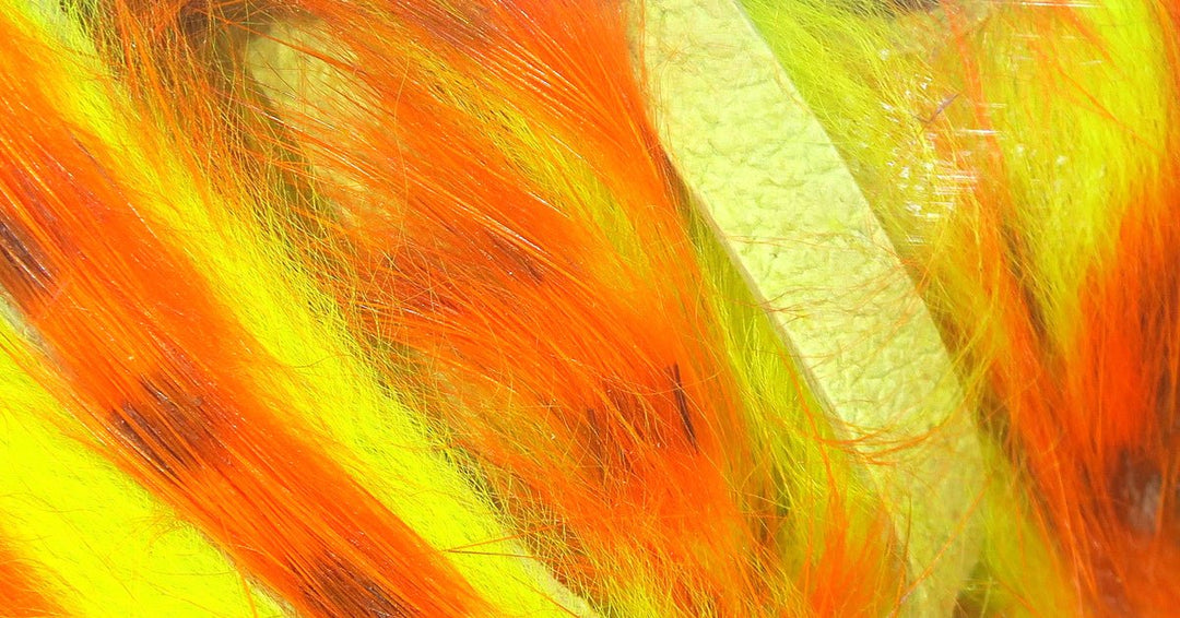 Hareline Tiger Barred Rabbit Strips | Tailwaters Fly Fishing