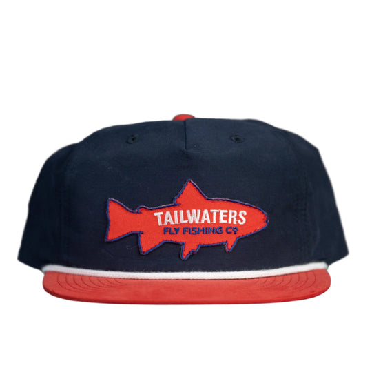 Tailwaters Fly Fishing Trout Logo Trucker Hat | Tailwaters Fly Fishing