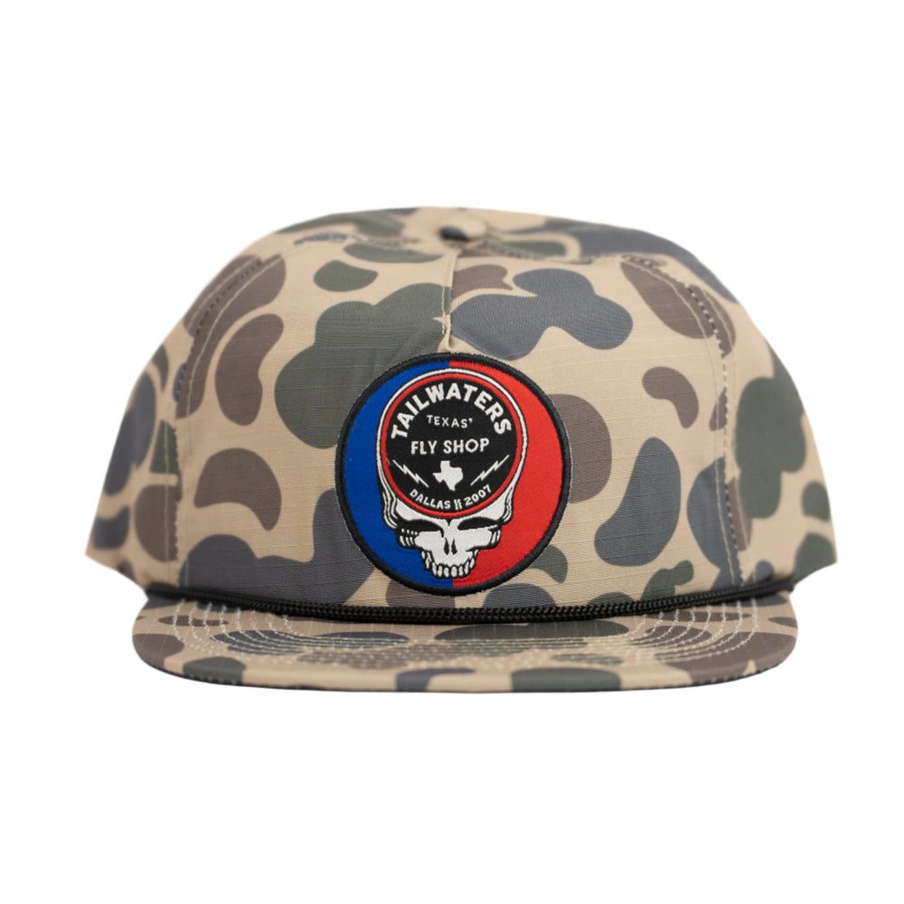 Tailwaters Fly Fishing Stealy Patch Hat