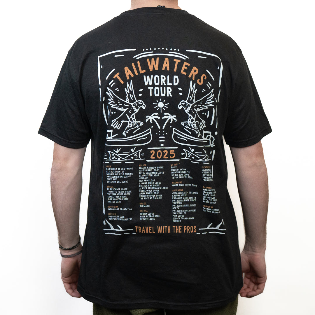 Tailwaters Fly Fishing World Tour SS Shirt | Tailwaters Fly Fishing