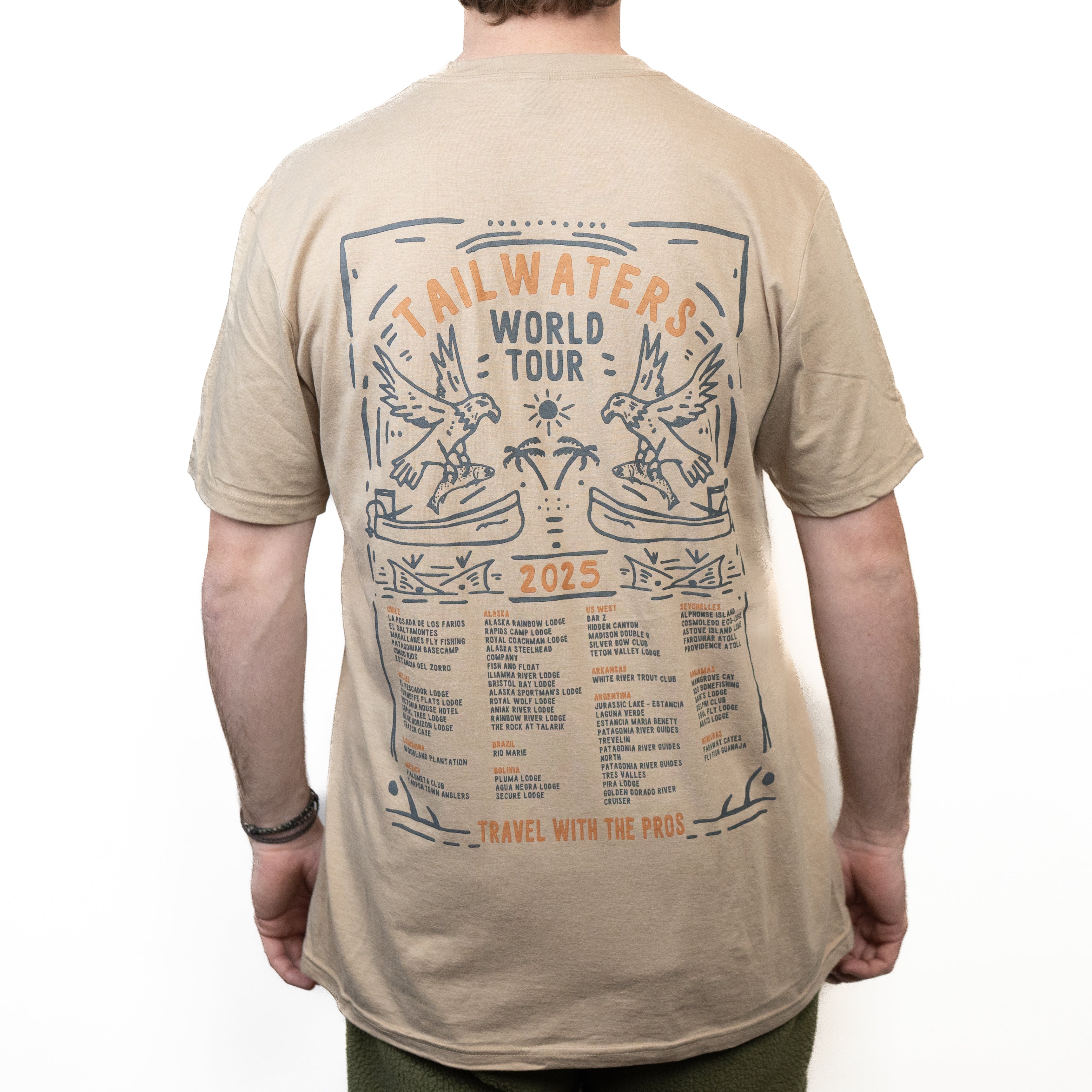 Tailwaters Fly Fishing World Tour SS Shirt | Tailwaters Fly Fishing