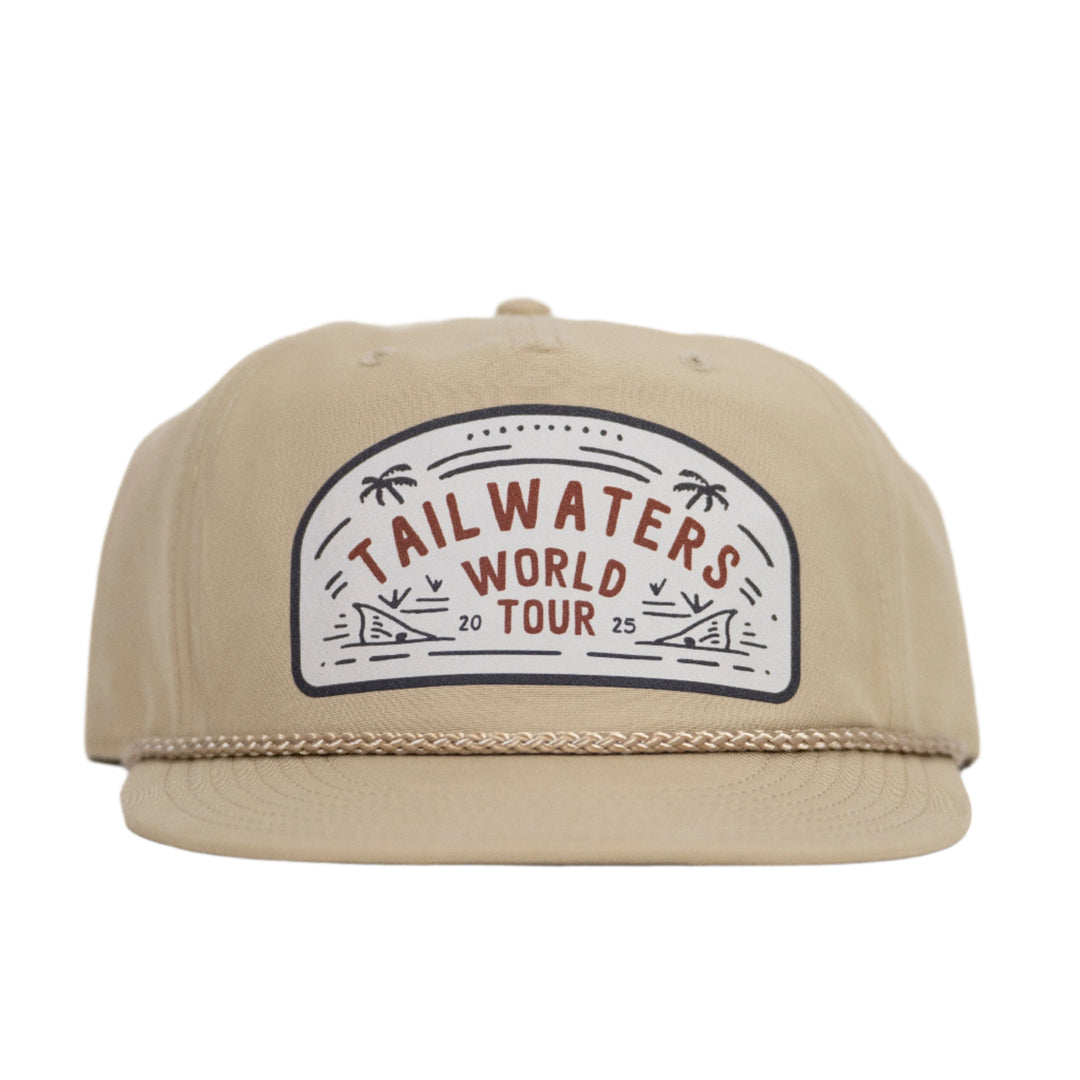 Tailwaters Fly Fishing World Tour Patch Hat | Tailwaters Fly Fishing
