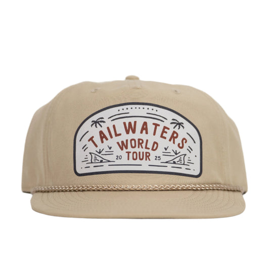 Tailwaters Fly Fishing World Tour Patch Hat | Tailwaters Fly Fishing