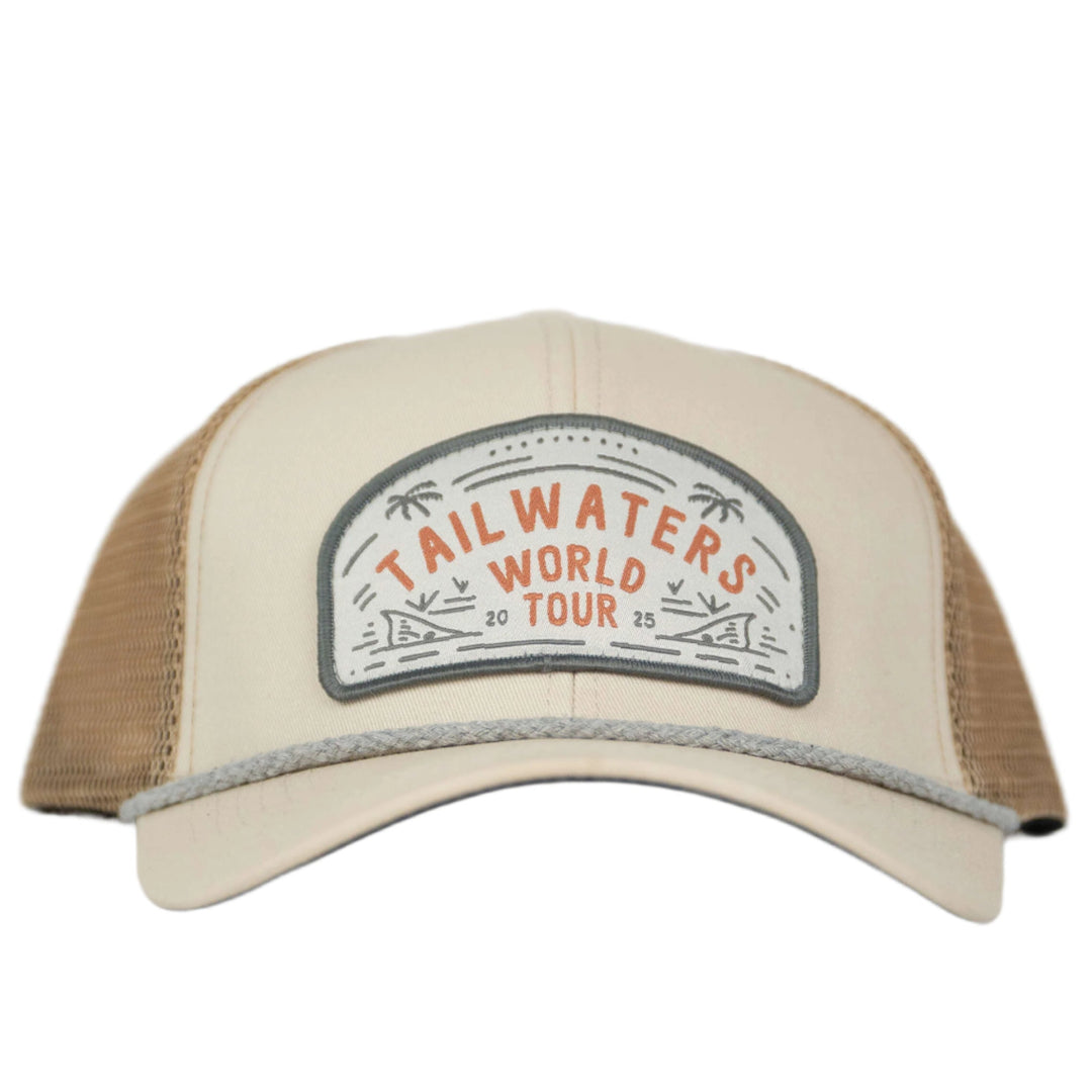 Tailwaters Fly Fishing World Tour Patch Hat | Tailwaters Fly Fishing