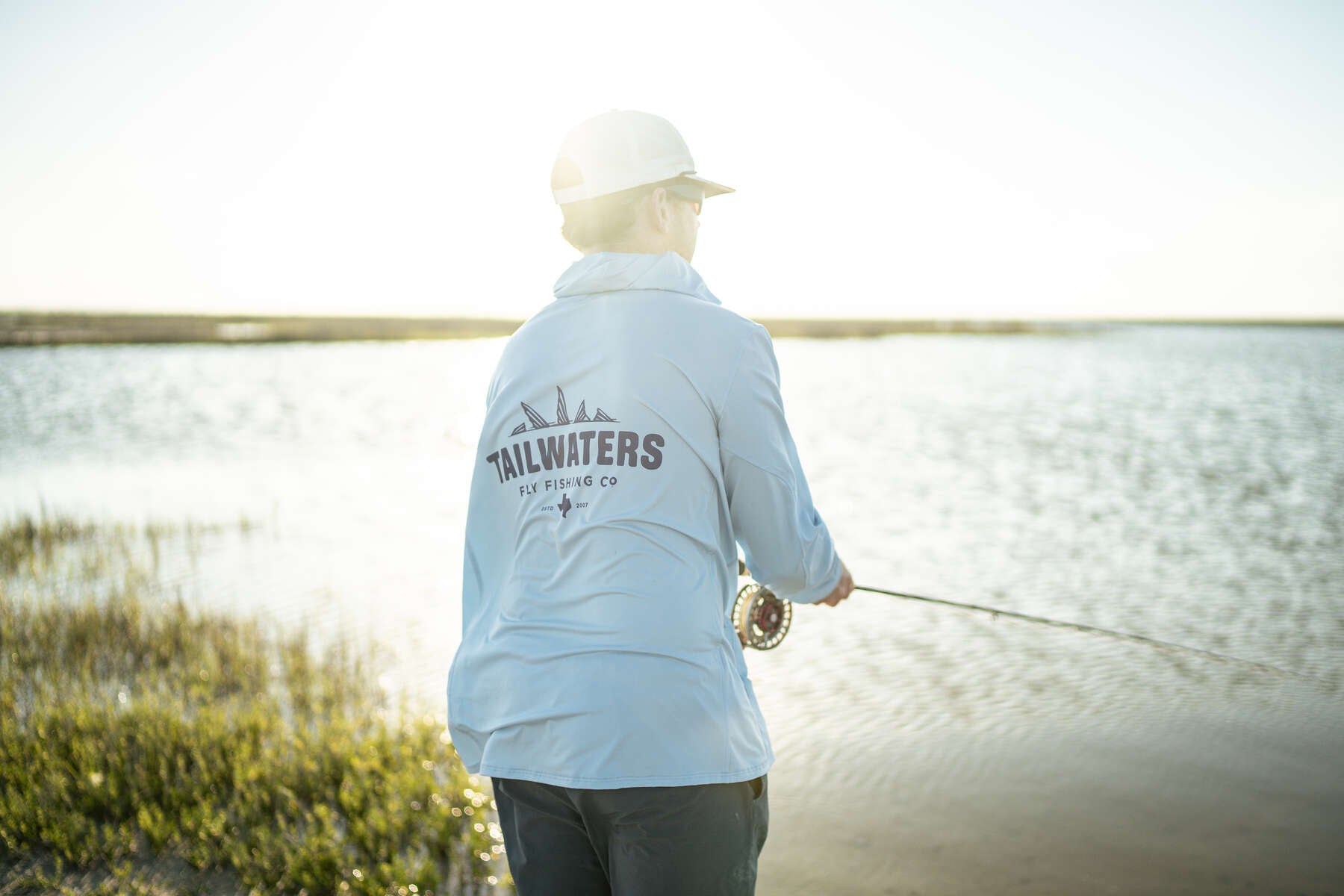 Tailwaters Fly Fishing Simms Negative Logo Intruder Hoody