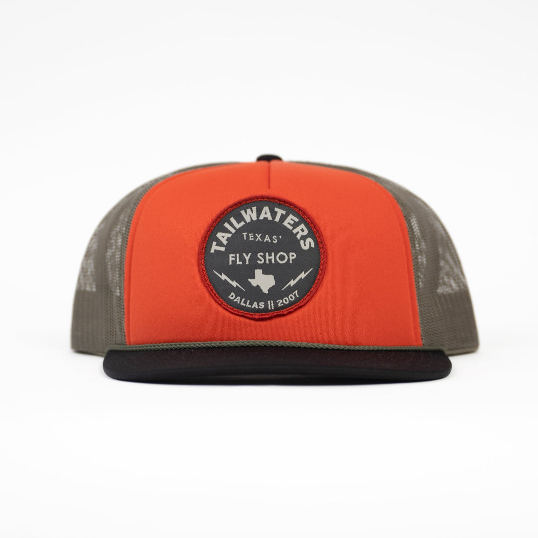 Tailwaters Fly Fishing Texas Fly Shop Foam Trucker Hat | Tailwaters Fly Fishing