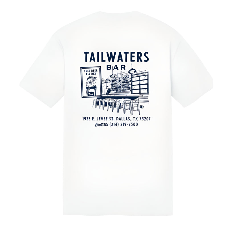 Tailwaters Fly Fishing Bar T-Shirt | Tailwaters Fly Fishing