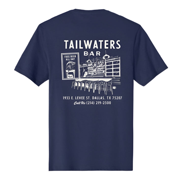 Tailwaters Fly Fishing Bar T-Shirt | Tailwaters Fly Fishing