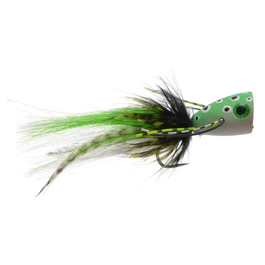 Tailwaters Flies J's Psychoactive Frog Popper | Tailwaters Fly Fishing