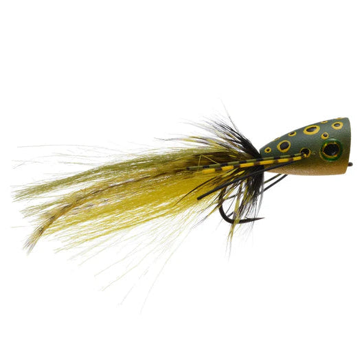 Tailwaters Flies J's Psychoactive Frog Popper | Tailwaters Fly Fishing