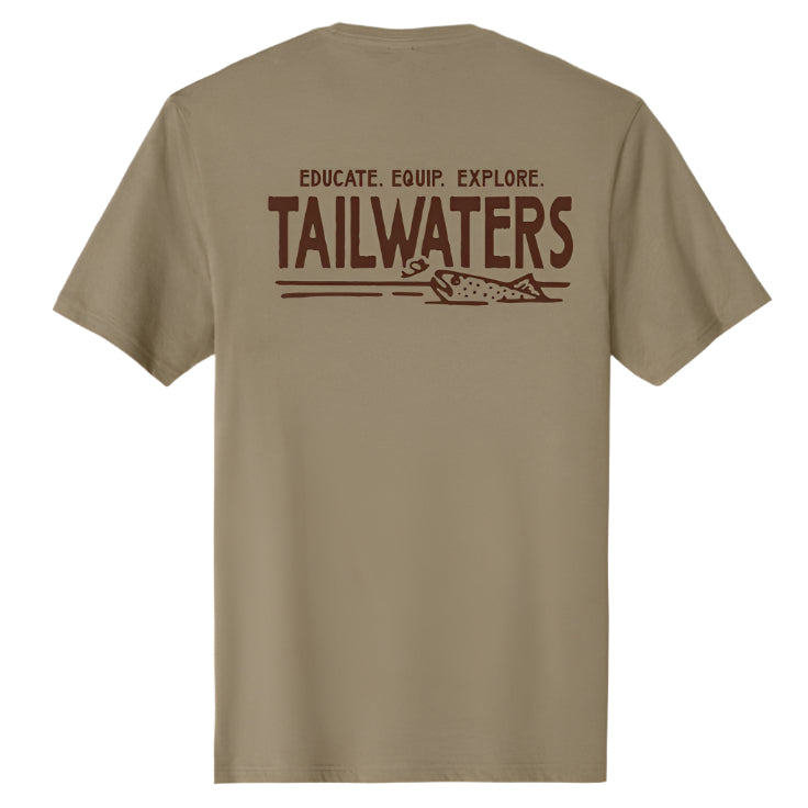 Tailwaters Fly Fishing Trouty T-Shirt | Tailwaters Fly Fishing