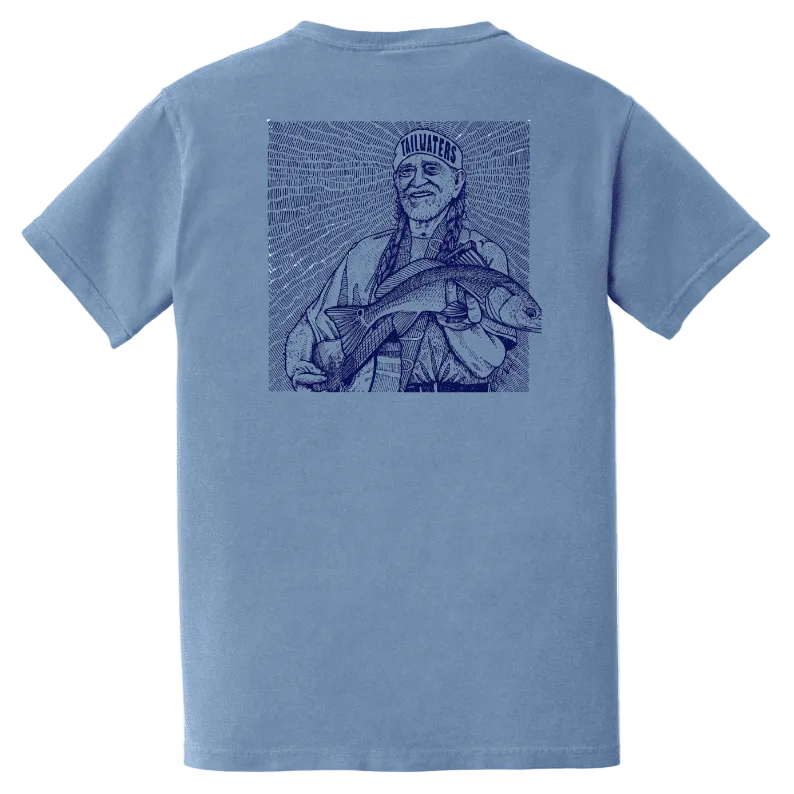 Tailwaters Fly Fishing Willie Redfish T-Shirt | Tailwaters Fly Fishing
