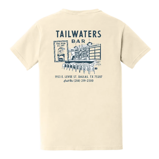 Tailwaters Fly Fishing Bar T-Shirt