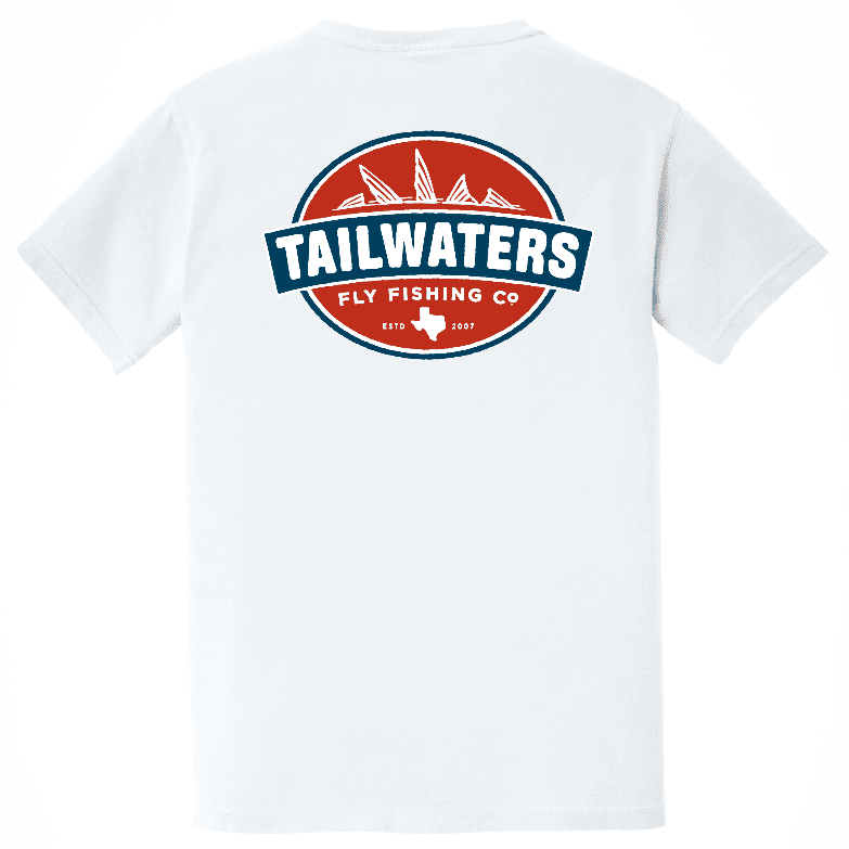 Tailwaters Fly Fishing Classic Logo Short Sleeve T-Shirt | Tailwaters Fly Fishing