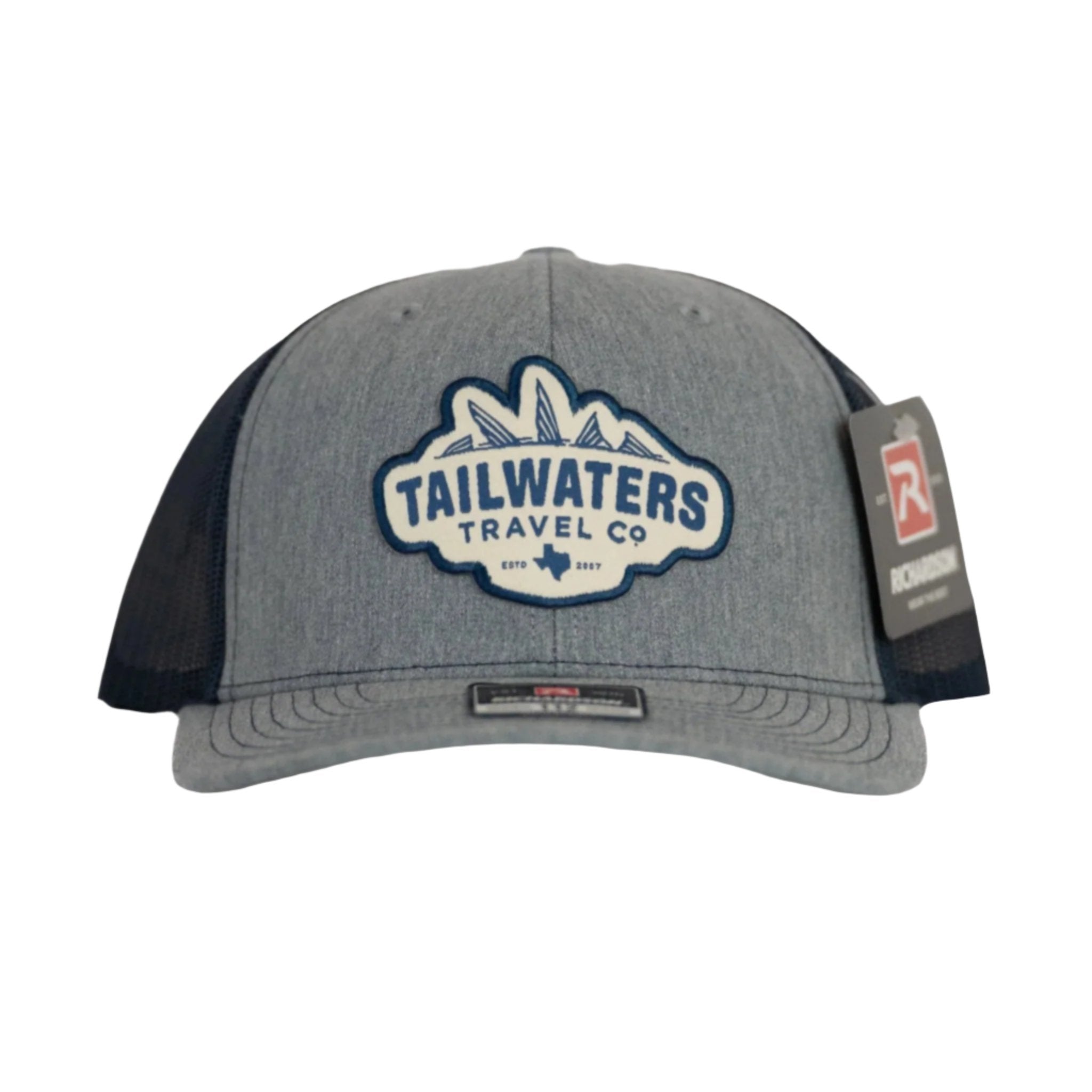 Tailwaters Fly Fishing Travel Logo Patch Hat