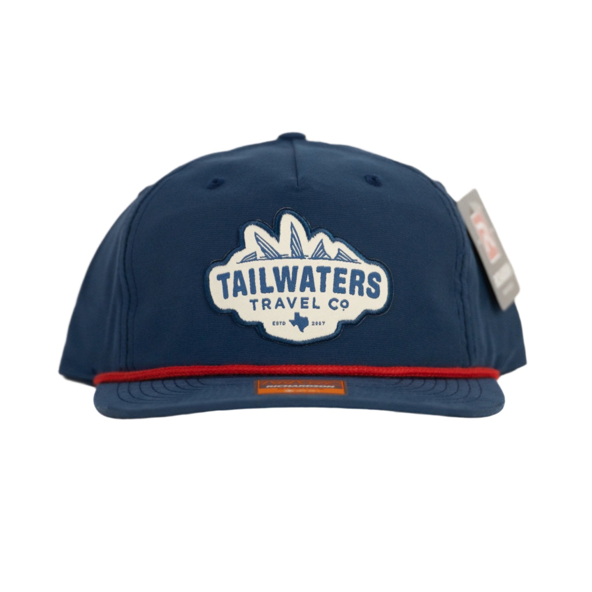 Tailwaters Fly Fishing Travel Logo Patch Hat