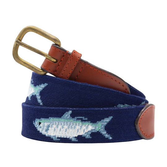 Smathers & Branson Tarpon Belt, Dark Navy