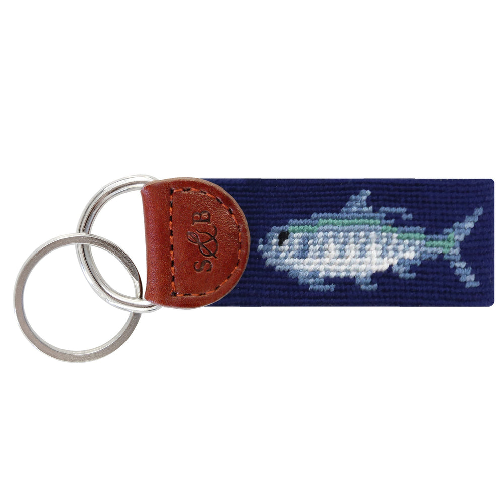 Smathers & Branson Tarpon Key Fob, Dark Navy