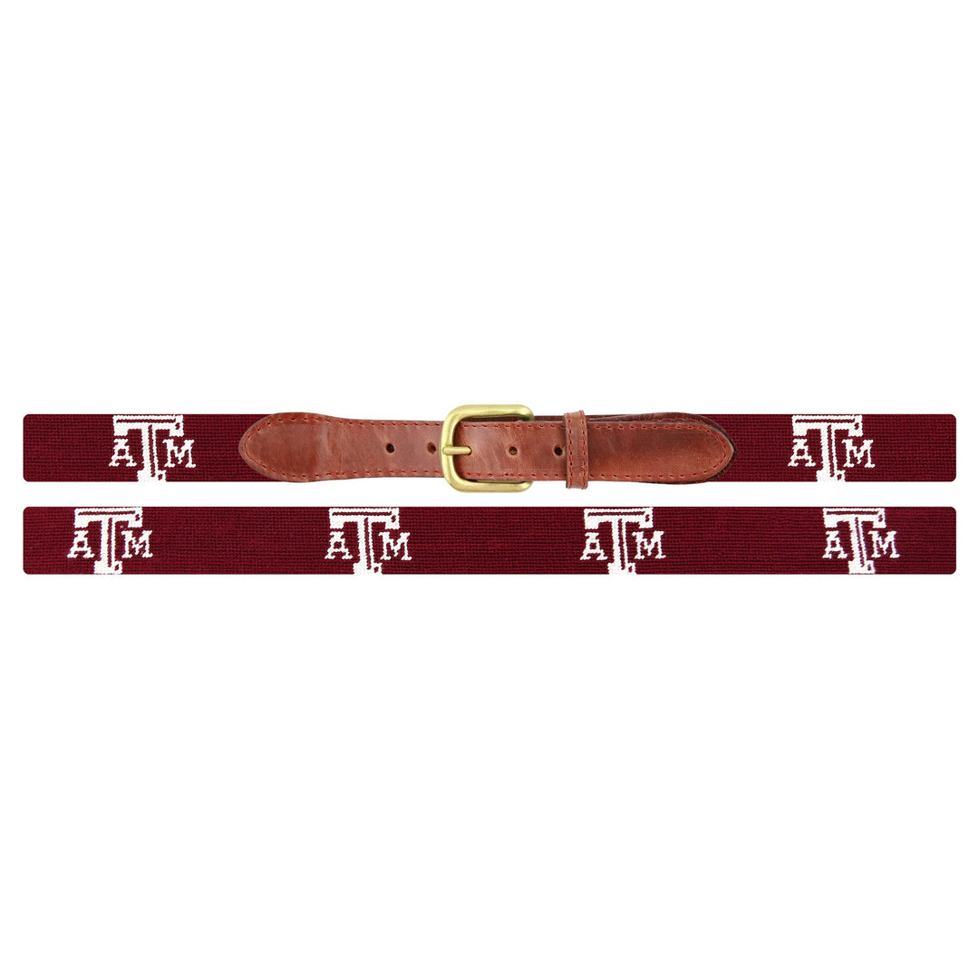 Smathers & Branson Texas A&M Belt (Maroon), Maroon