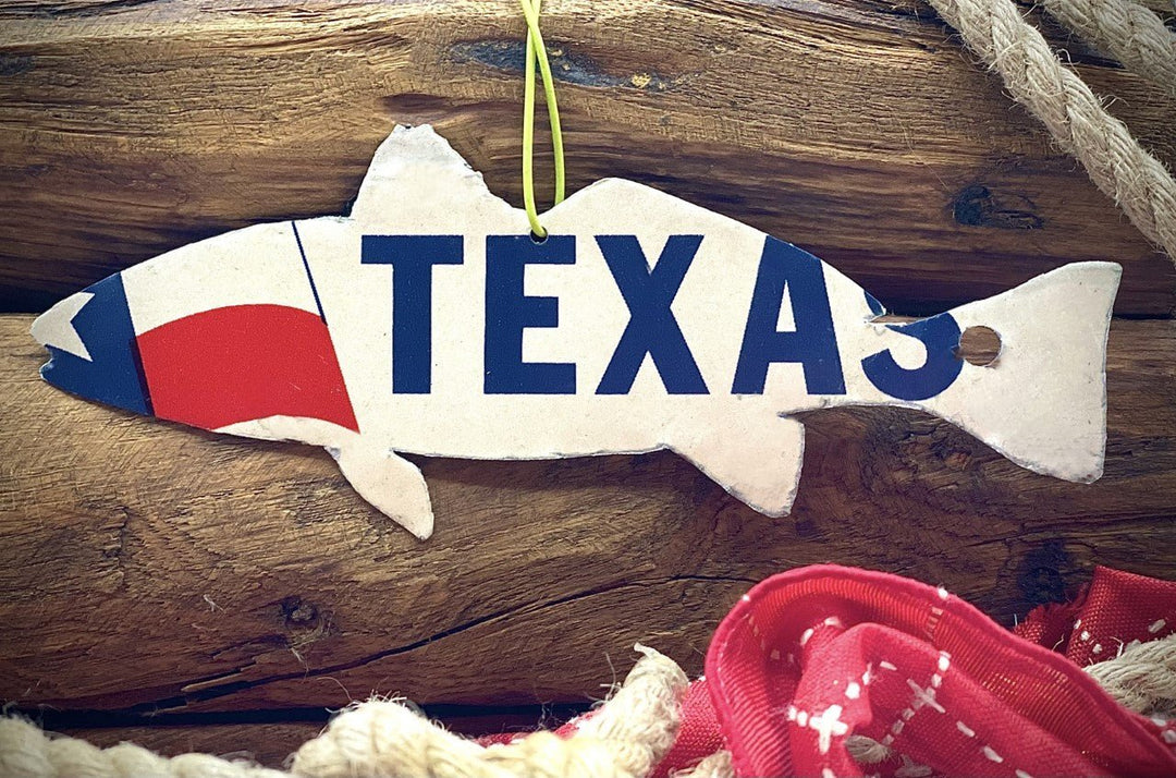 Texas Redfish Christmas Ornament | Tailwaters Fly Fishing