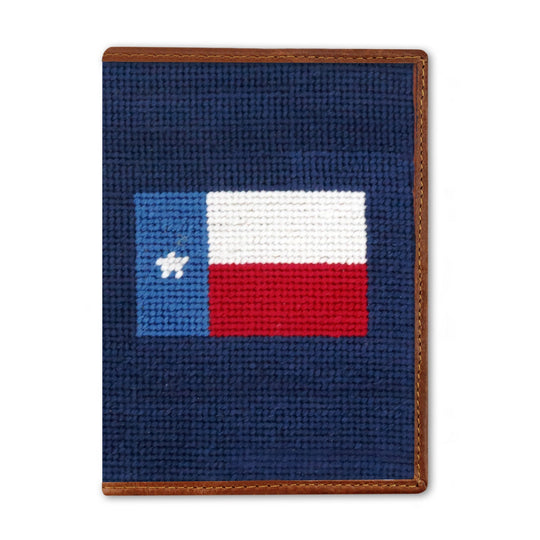 Smathers & Branson Texas Flag Passport Case, Classic Navy